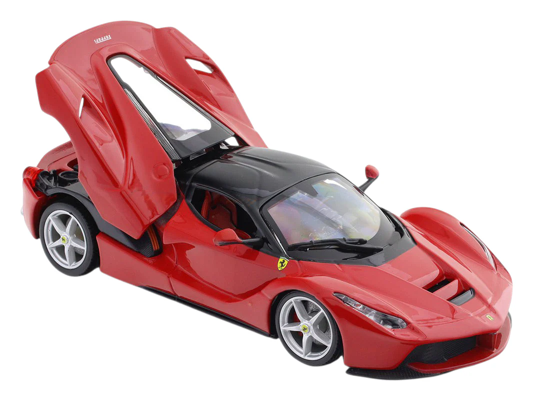 Bburago LaFerrari red with Acrylic Case 1:24  diecast Scale Model car collectible - Image 12