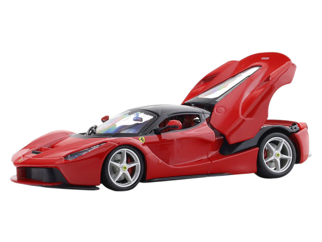 Bburago LaFerrari red with Acrylic Case 1:24  diecast Scale Model car collectible - Image 6