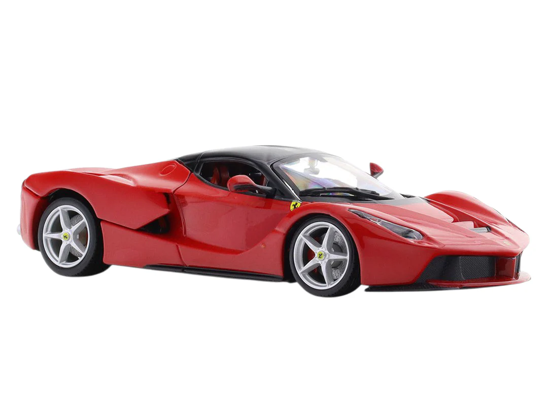 Bburago LaFerrari red with Acrylic Case 1:24  diecast Scale Model car collectible - Image 7