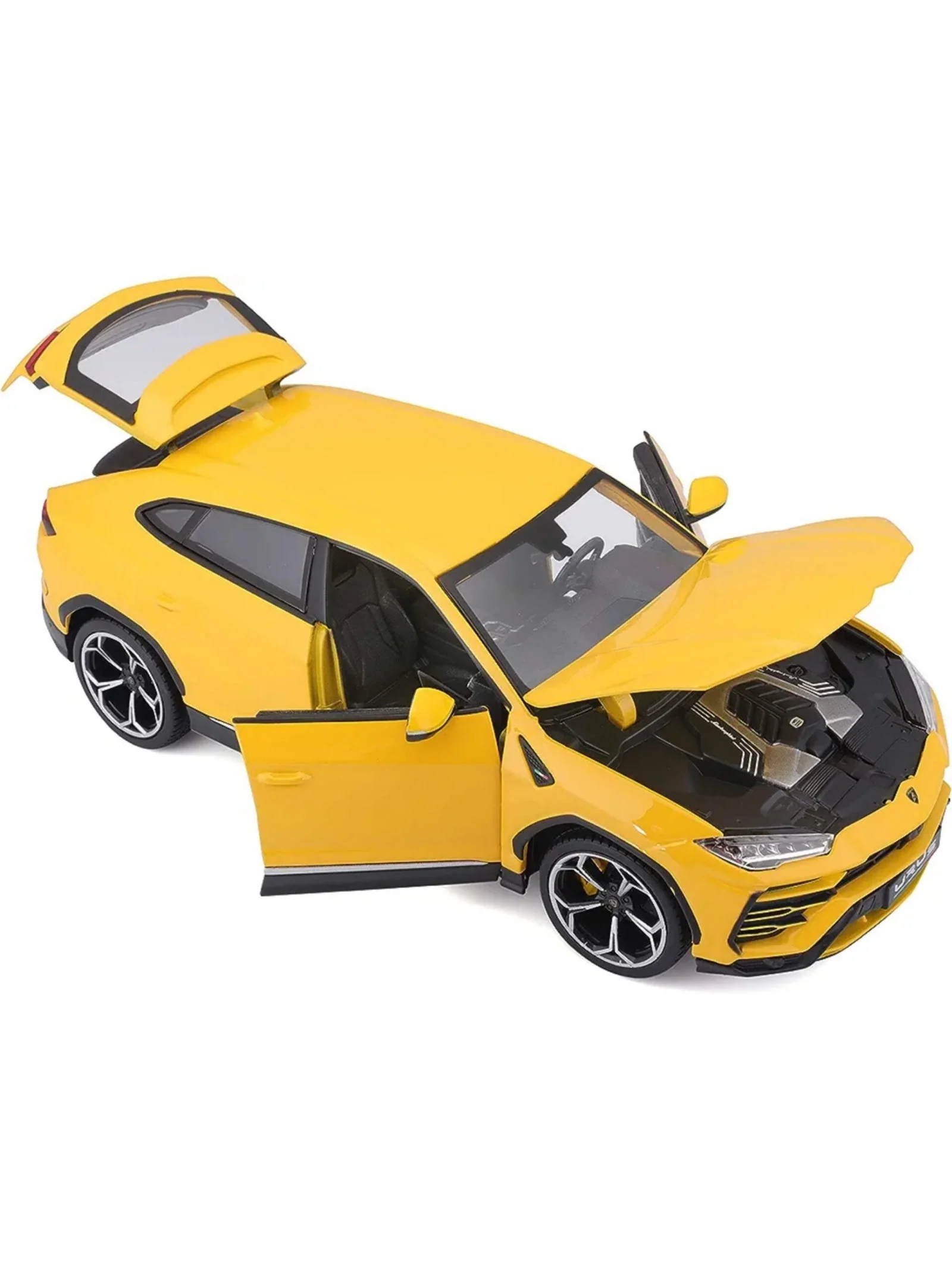 Bburago Lamborghini Urus Yellow Diecast Model Car 1104 - Image 3
