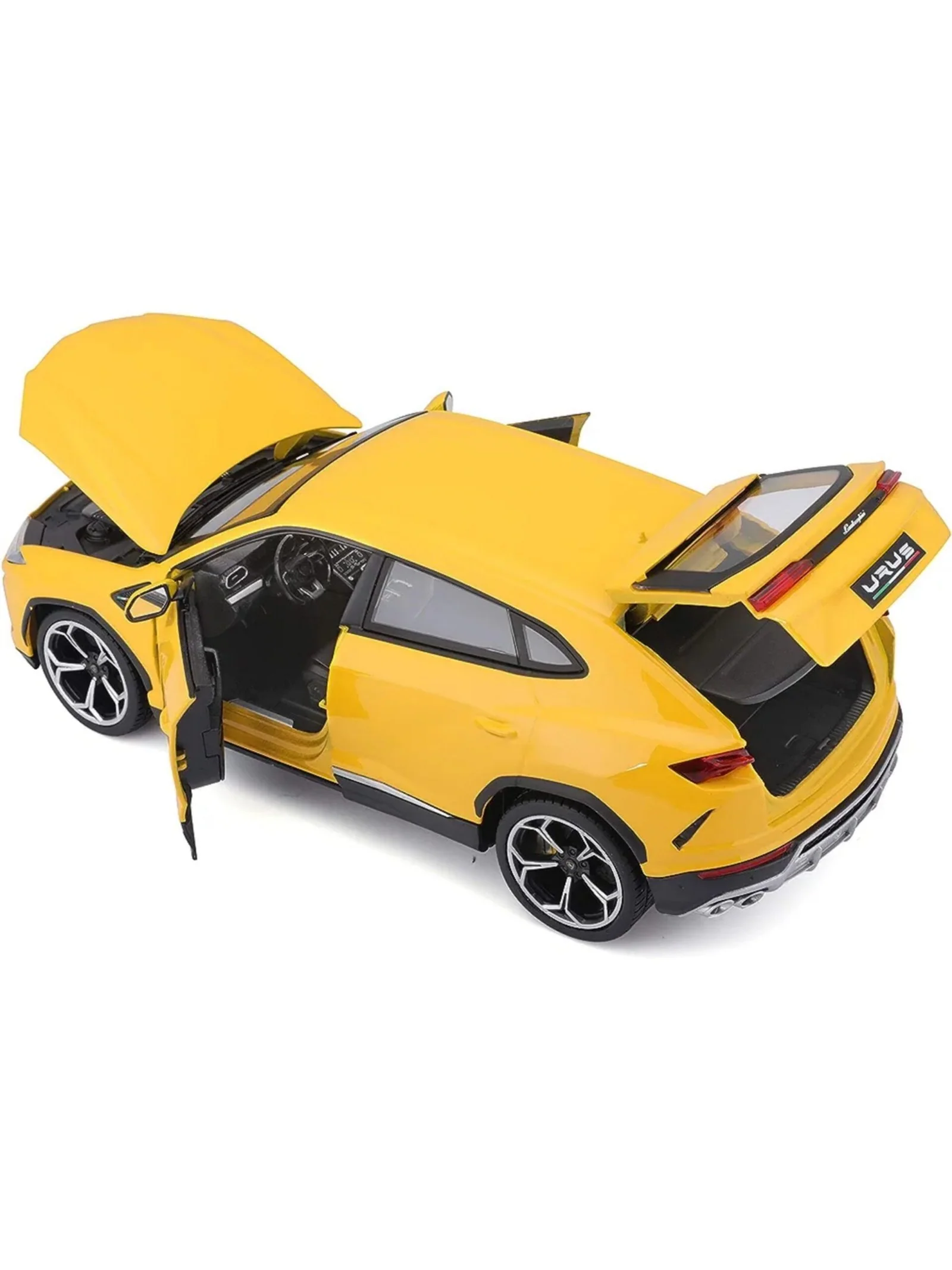 Bburago Lamborghini Urus Yellow Diecast Model Car 1104 - Image 4