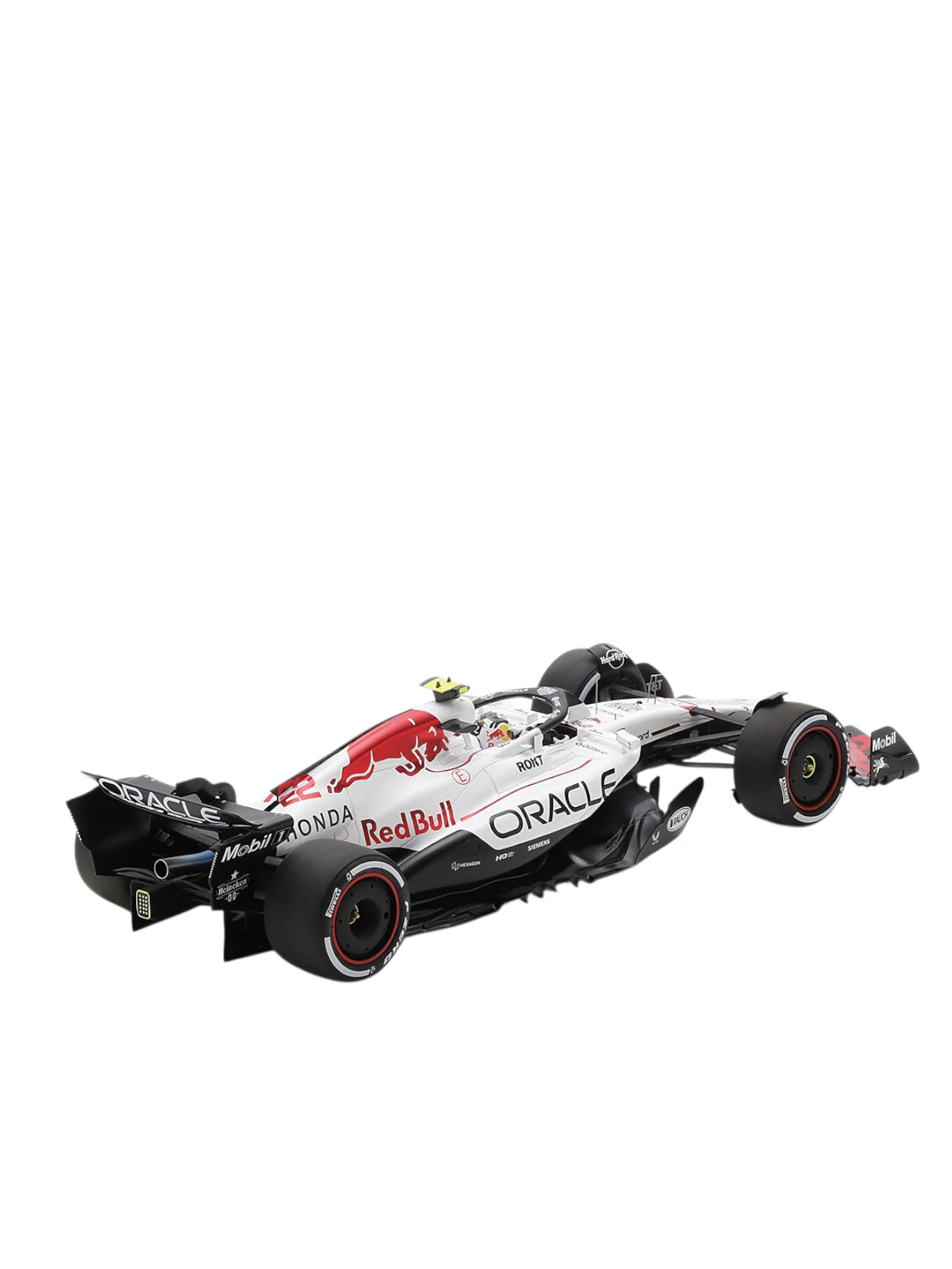 Bburago oracle red bull racing rb21 (No.22) japan gp livery 22 yuki tsunoda 1:43 Scale Bburago-18-38233 - Image 3