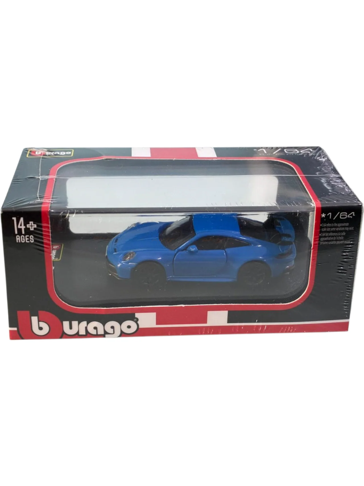 Bburago Porsche 911 gt3  1:64 Scale diecast metal bburago -28-24938BL - Image 3