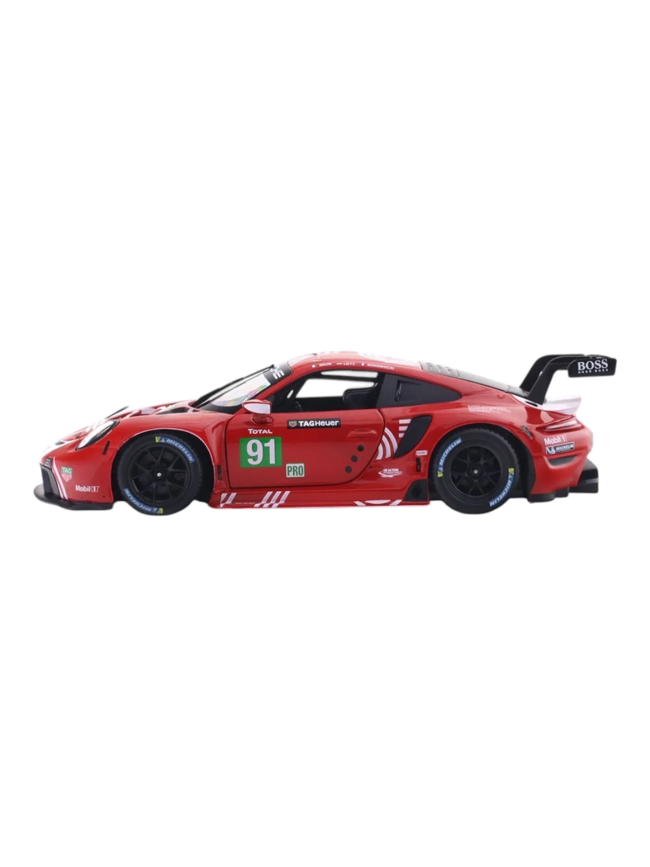 Bburago porsche 911 rsr (official license product) 1:24 die-cast scale model car - Image 3