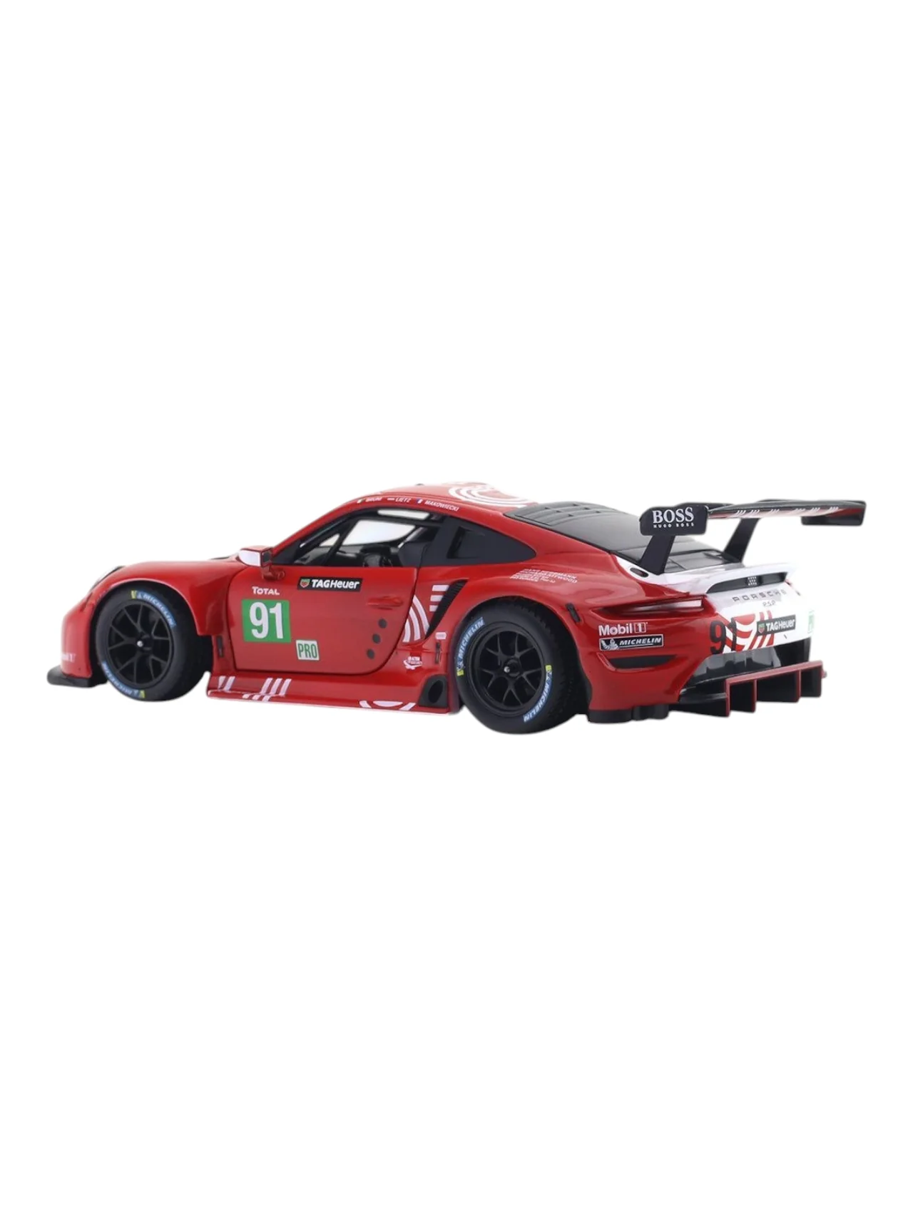 Bburago porsche 911 rsr (official license product) 1:24 die-cast scale model car - Image 4