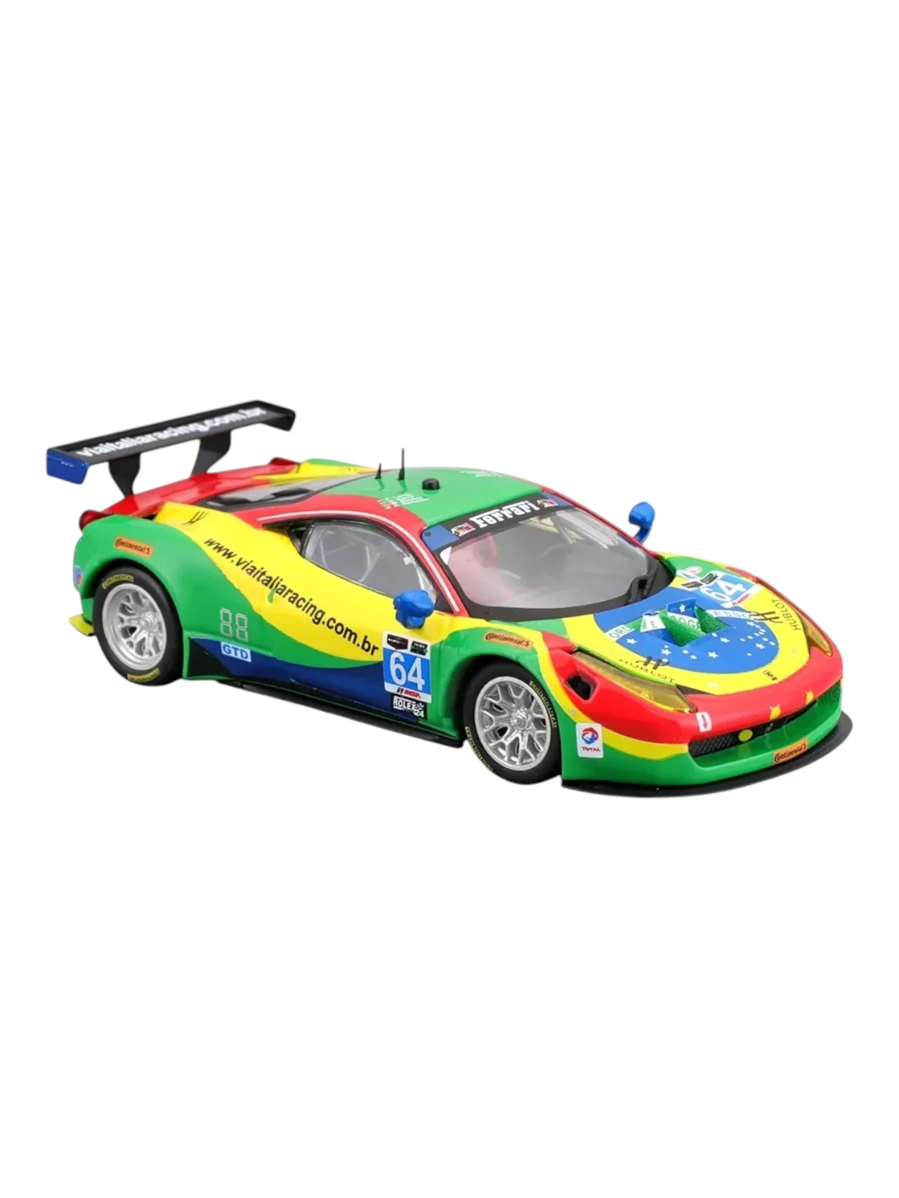 Bburago racing farari 458 Italia GT3 / 2015 1:43 Scale - Image 3