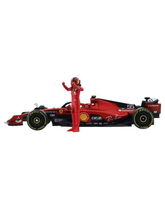 Bburago sf-23 f1 Carlos sainz with driver - Image 4