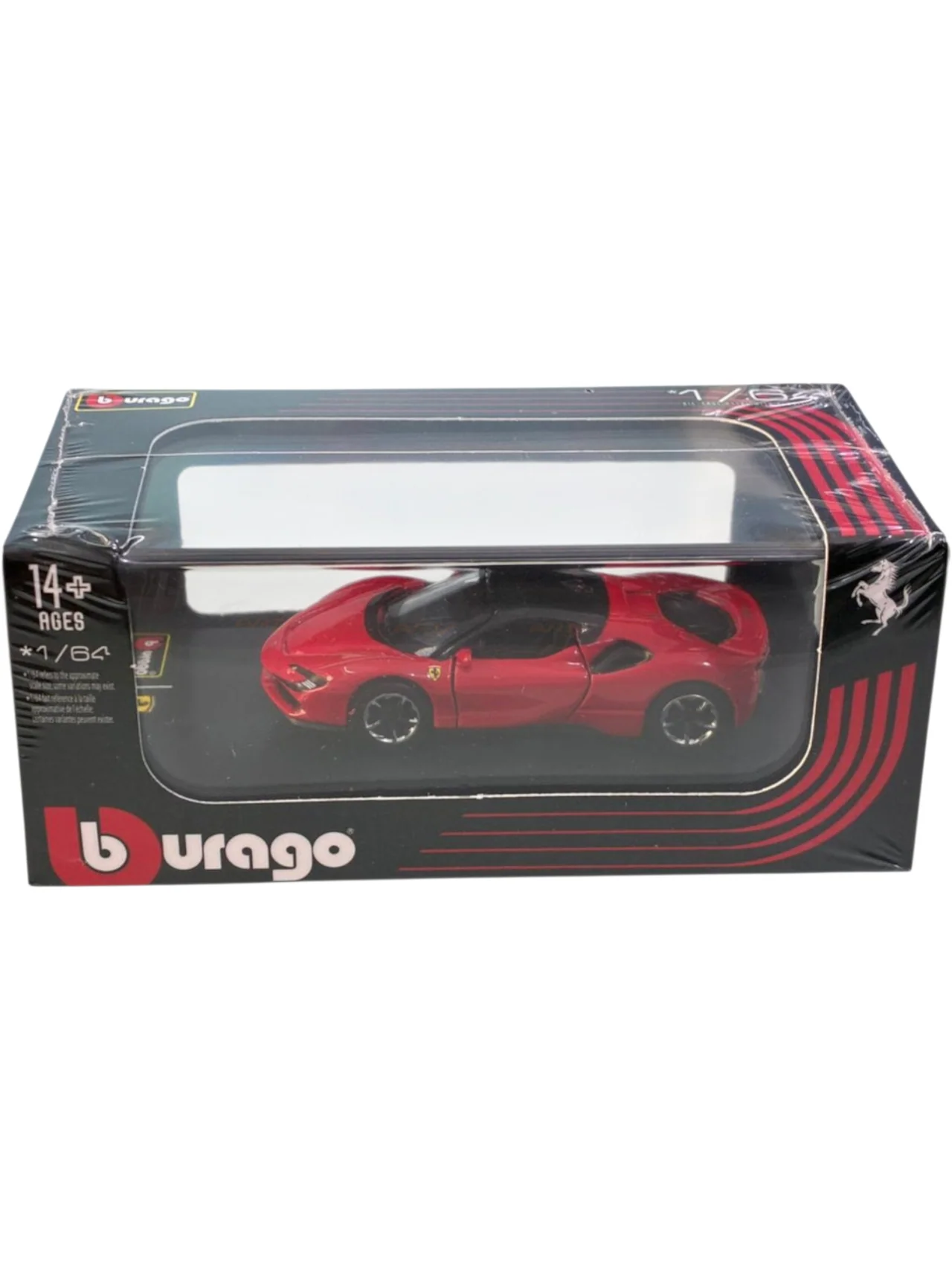Bburago SF90 Stradale die-cast,Real suspension & Acrylic case 1:64 Scale - Image 2