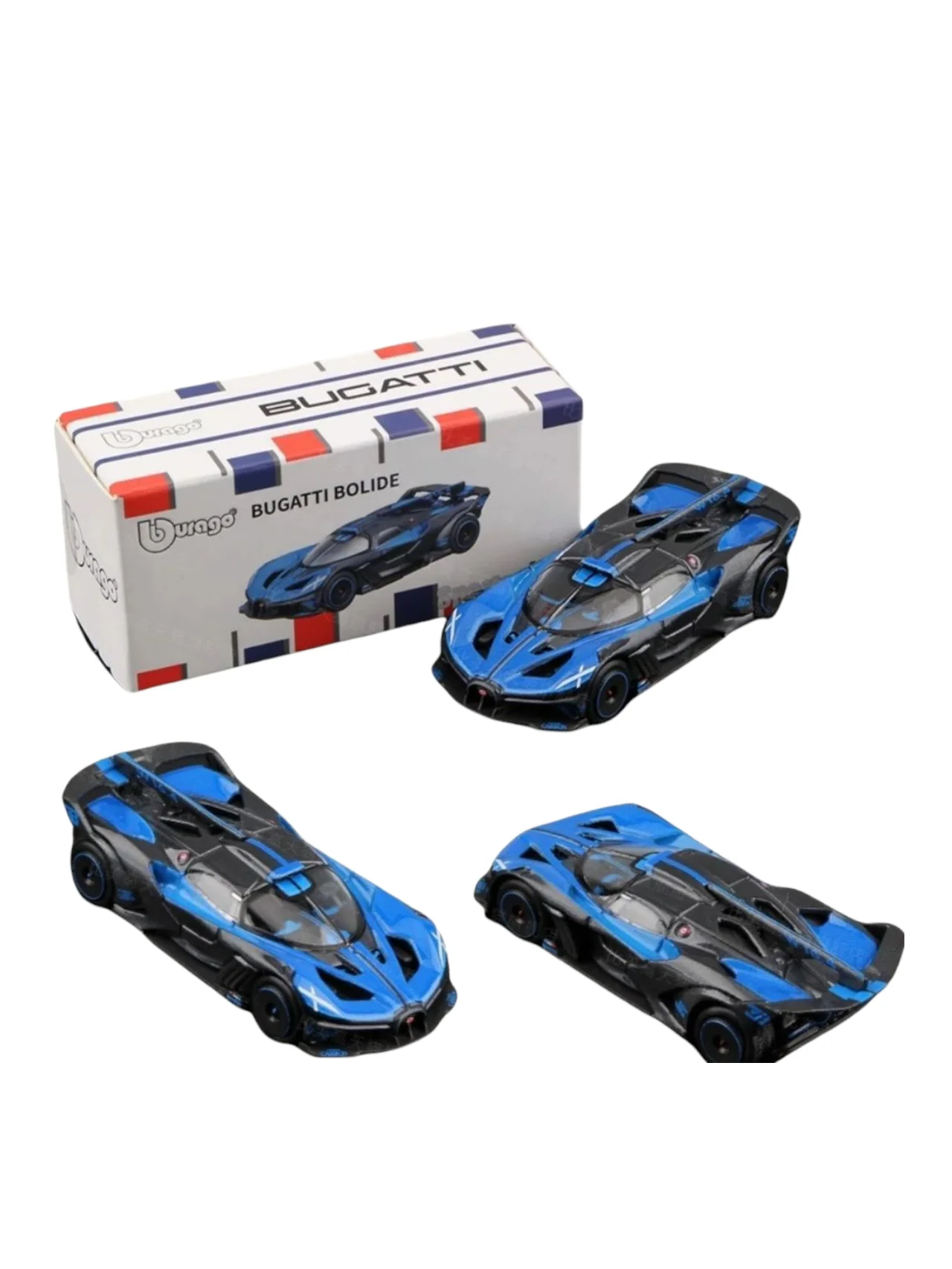 Bburago Sports Cars Bugatti Bolide 1:64 Scale - Image 7