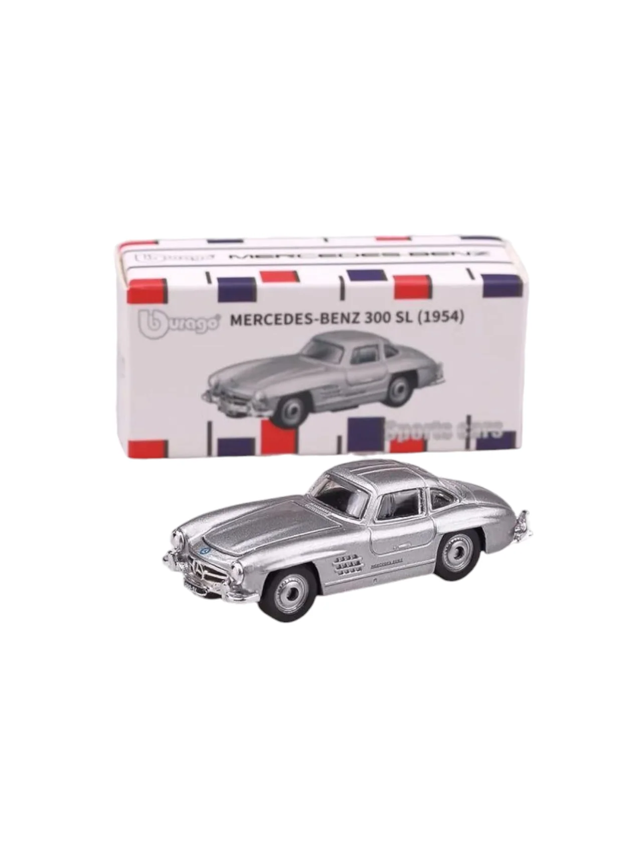 Bburago Sports Cars Mercedes-Benz 300 SL (1954) 1:64 Scale - Image 2