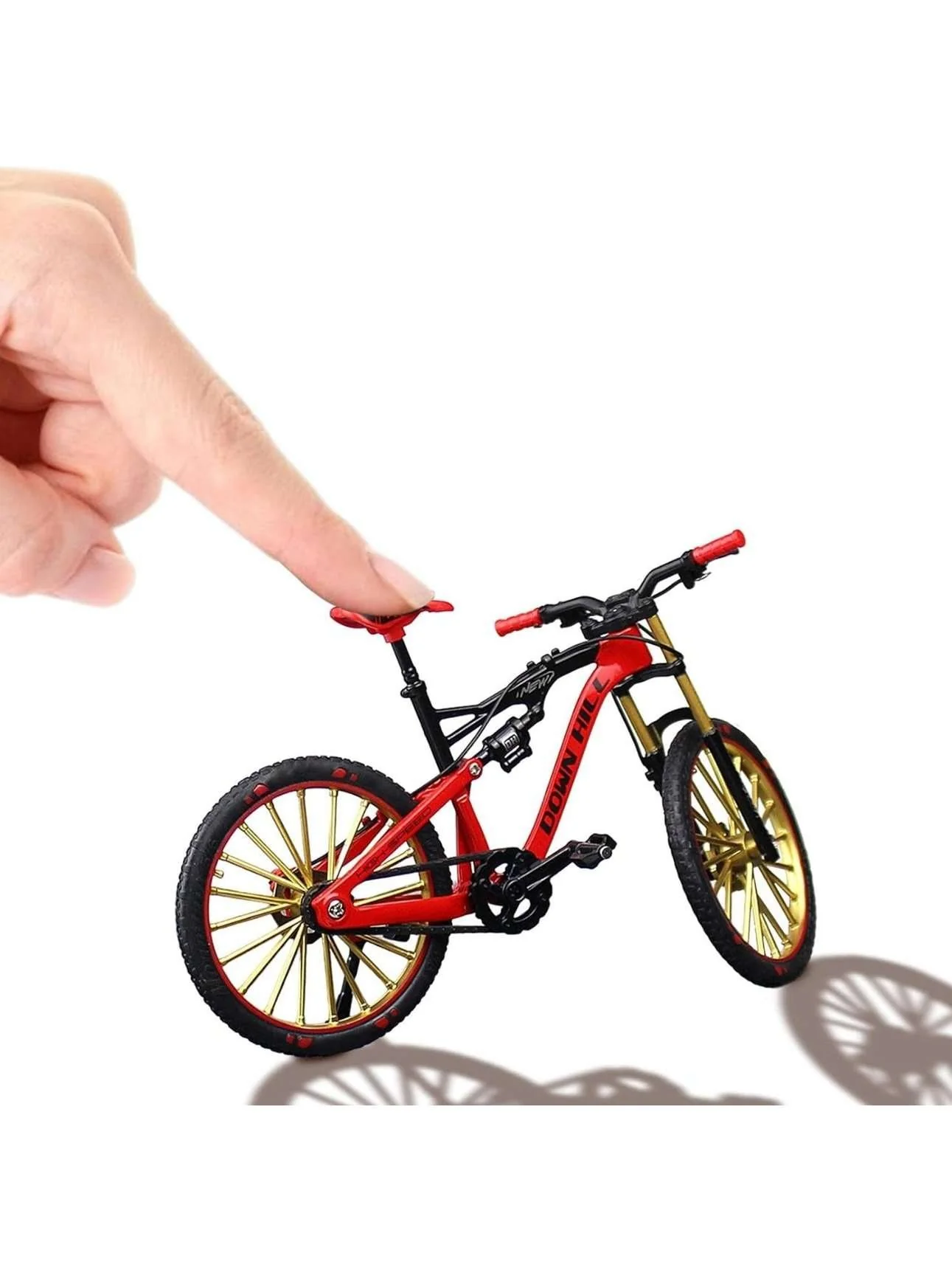 Bicycle Model 1:10 Downhill High-speed maxxis (Red ) (BUY ONE GET ONE FREE) - Image 3