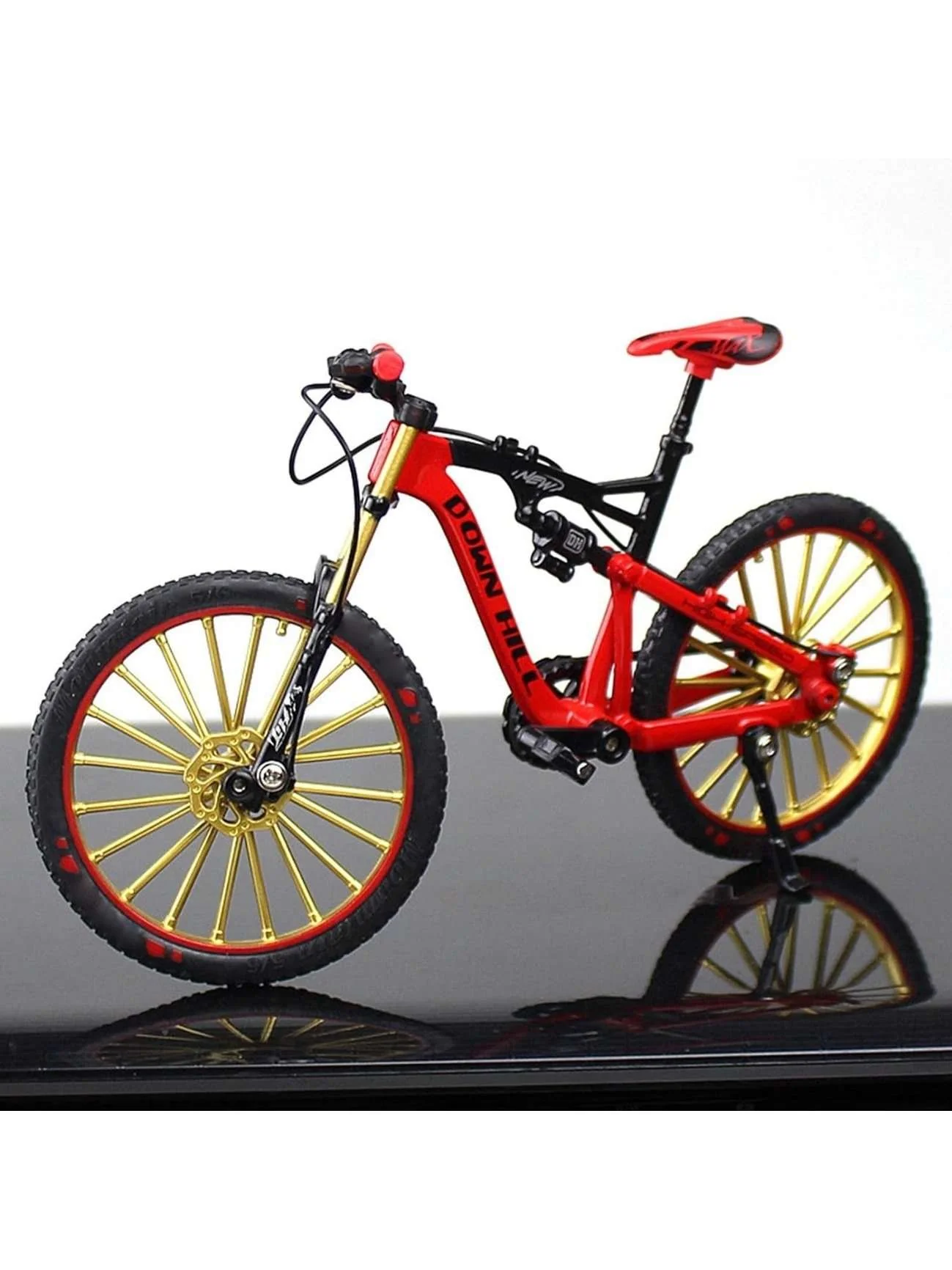 Bicycle Model 1:10 Downhill High-speed maxxis (Red ) (BUY ONE GET ONE FREE) - Image 4