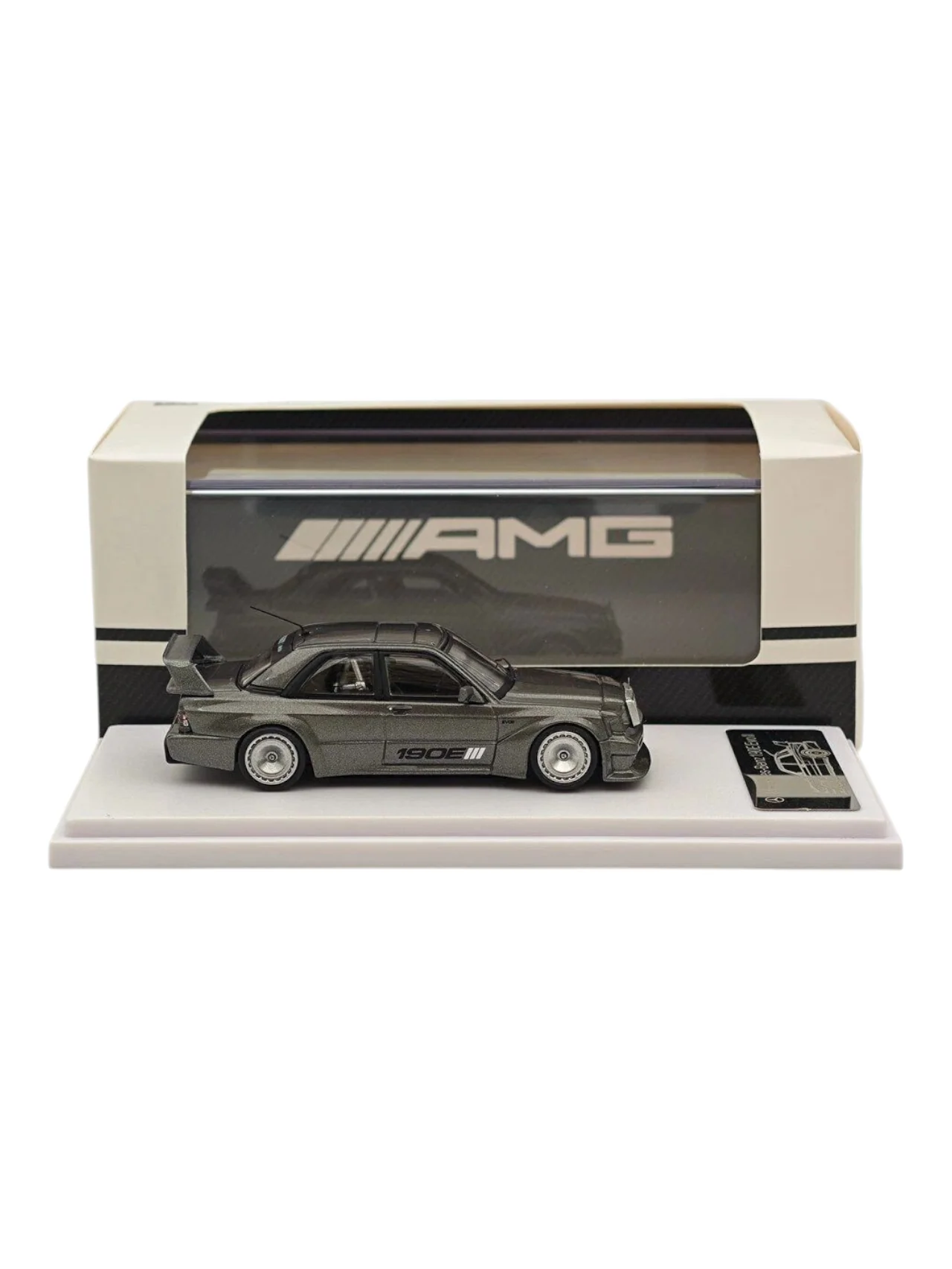 BSC Models Mercedes-Benz 190E 2.5-16 Evolution III Premium Diecast 1:64 Scale (With Acrylic Case) - Image 3