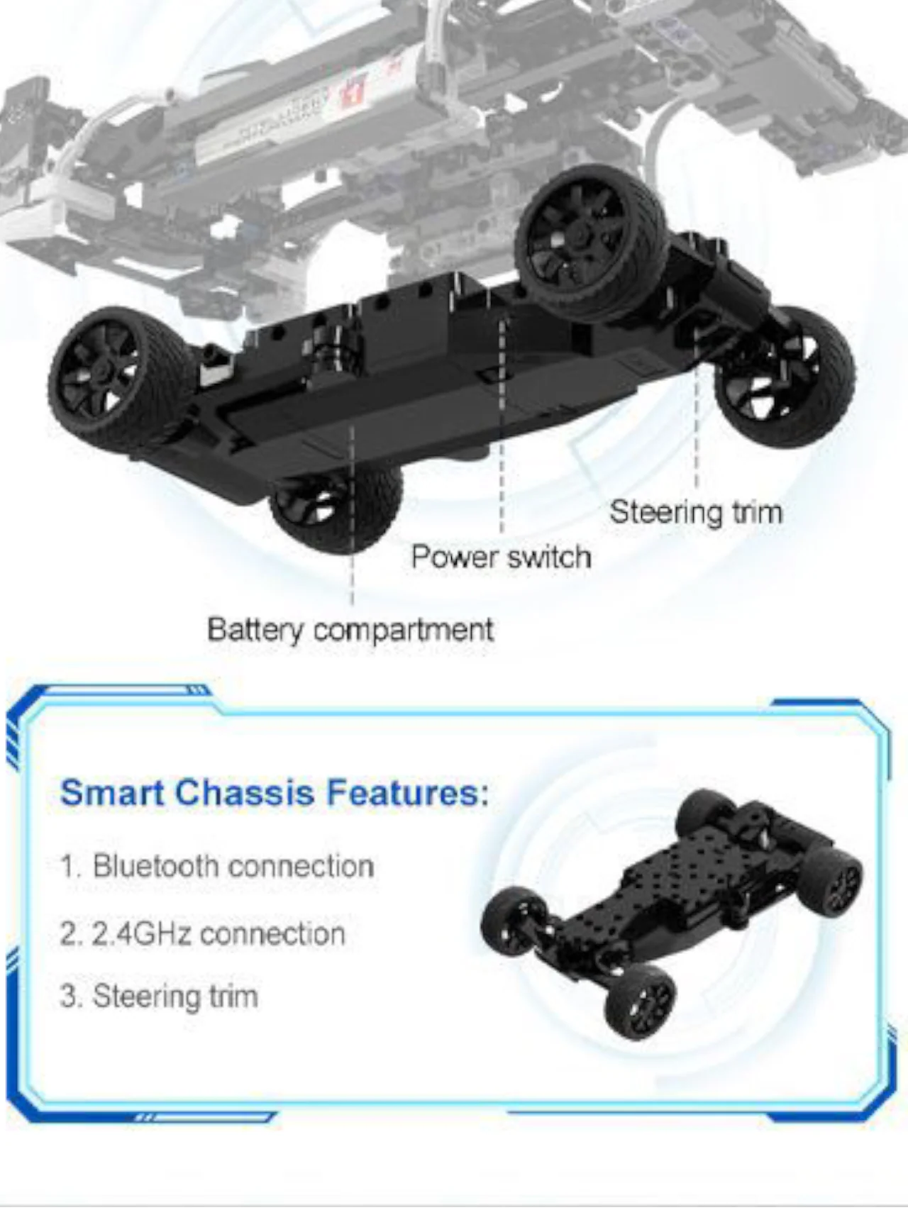 Cada GT Sport Car Dual Mode Control (RC) 1:14 Scale - Image 11