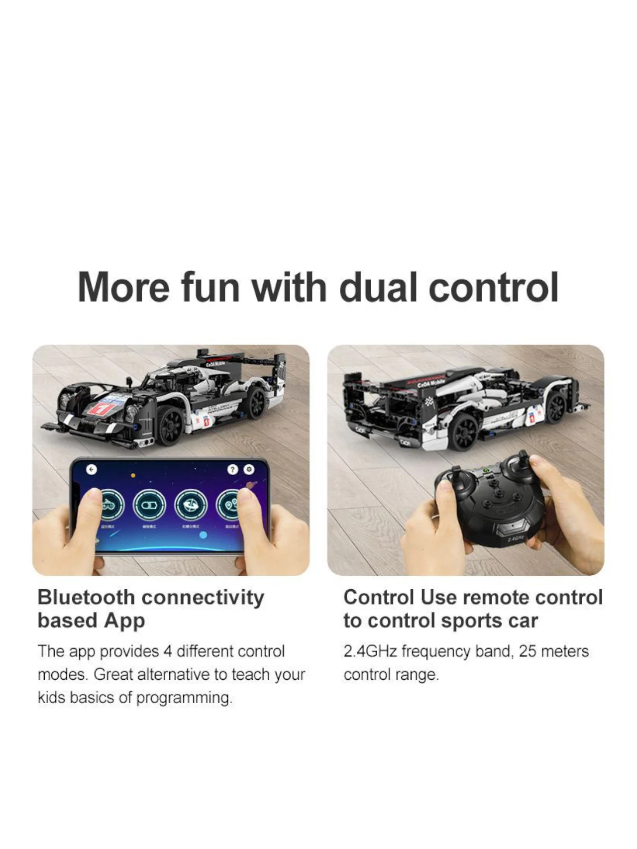 Cada GT Sport Car Dual Mode Control (RC) 1:14 Scale - Image 9