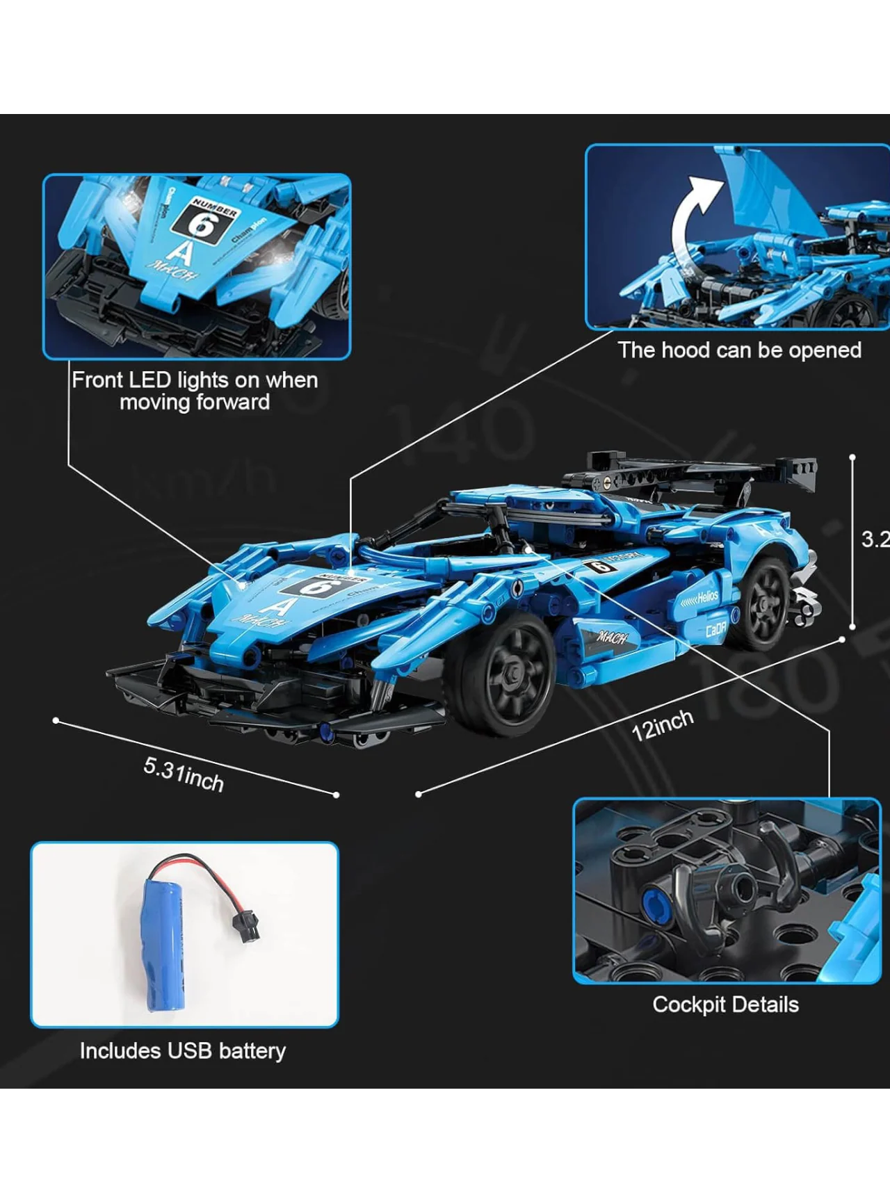 Cada Helios Dual mode control (RC) - Image 2