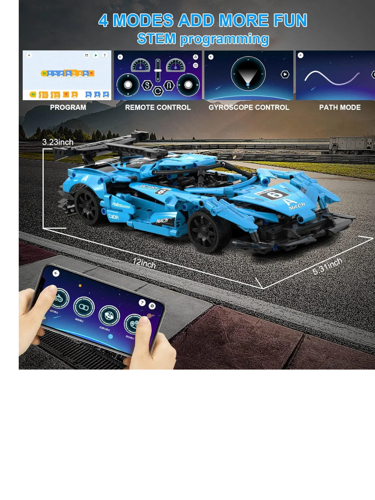 Cada Helios Dual mode control (RC) - Image 3
