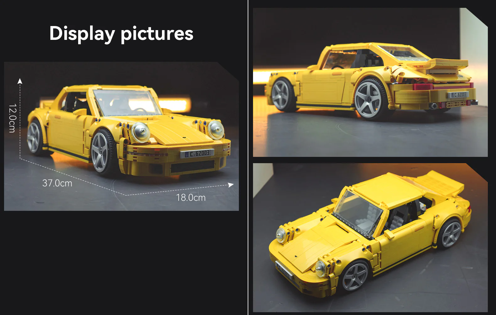 CaDa RUF CTR 2017 Yellowbird Dual Mode Control 1:12 - Image 4