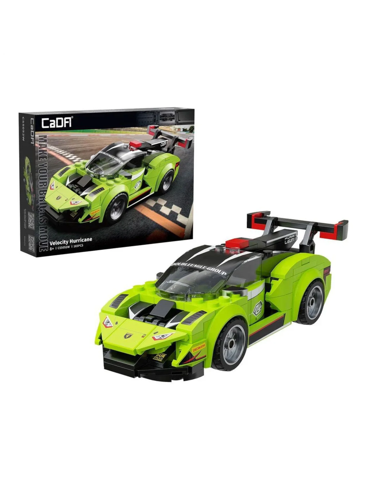 Cada Velocity Hurricane Car Brick Model Kit 1:32 Scale