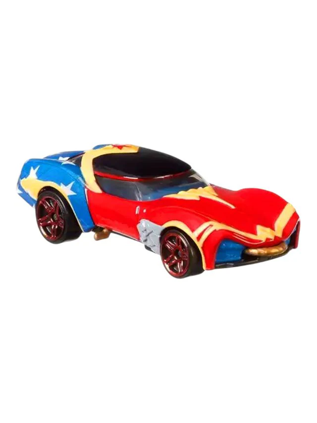 Carrinho Hot Wheels Character Cars Wonder Woman Mulher Maravilha DC GYB48 - Image 3