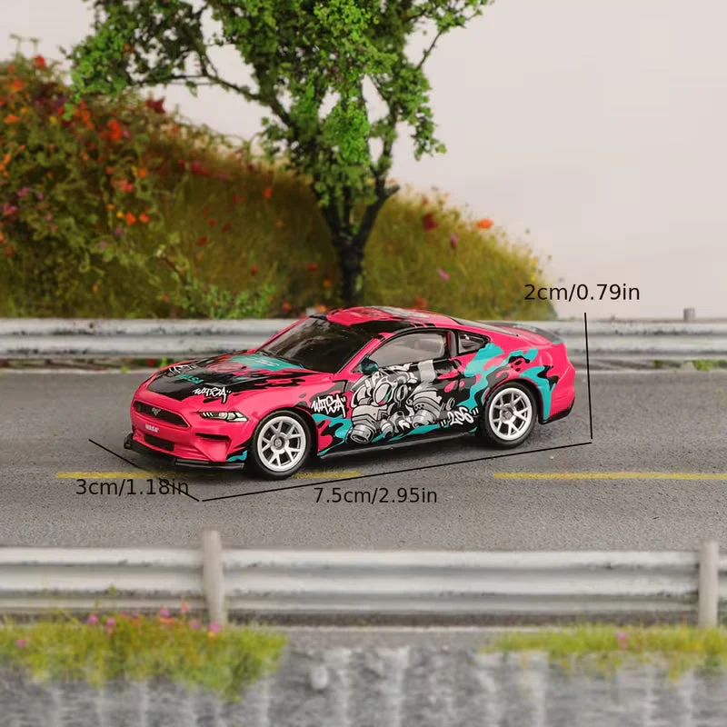 CCA 2018 ford mustang gt 1:64 Scale (with acrylic case) - Image 8