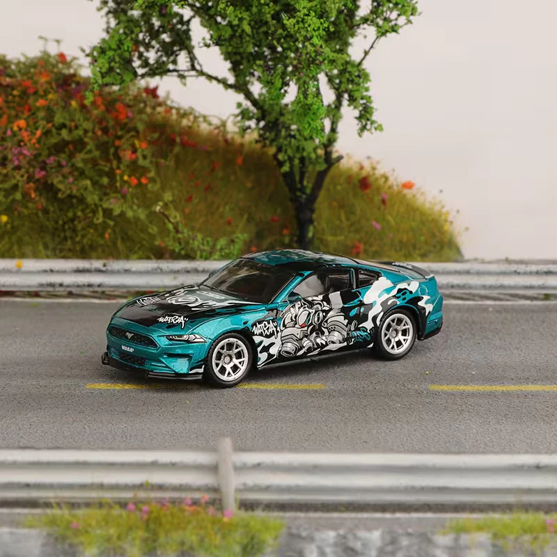CCA 2018 ford mustang gt 1:64 Scale (with acrylic case) - Image 4