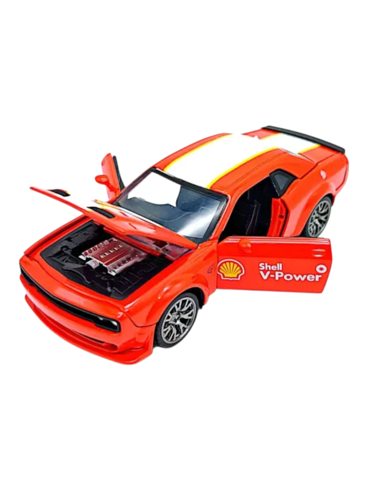 CCA 2022 Dodge Challenger SRT Jailbreak 2 in 1 Car Tuning Set 1:36 Scale - Image 5
