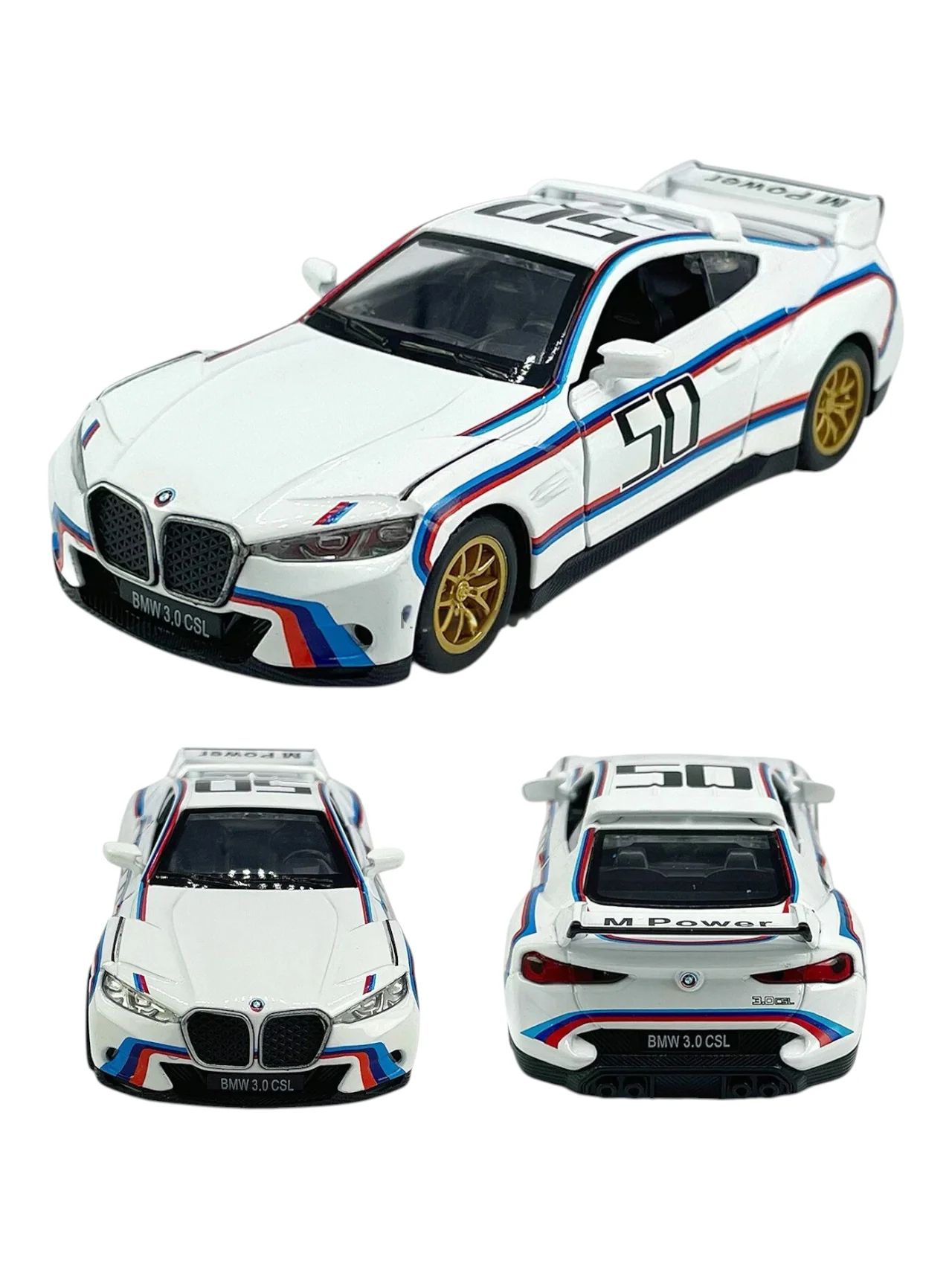 CCA BMW 3.0 CSL 1:42 Scale Diecast (With Acrylic Case) - Image 10