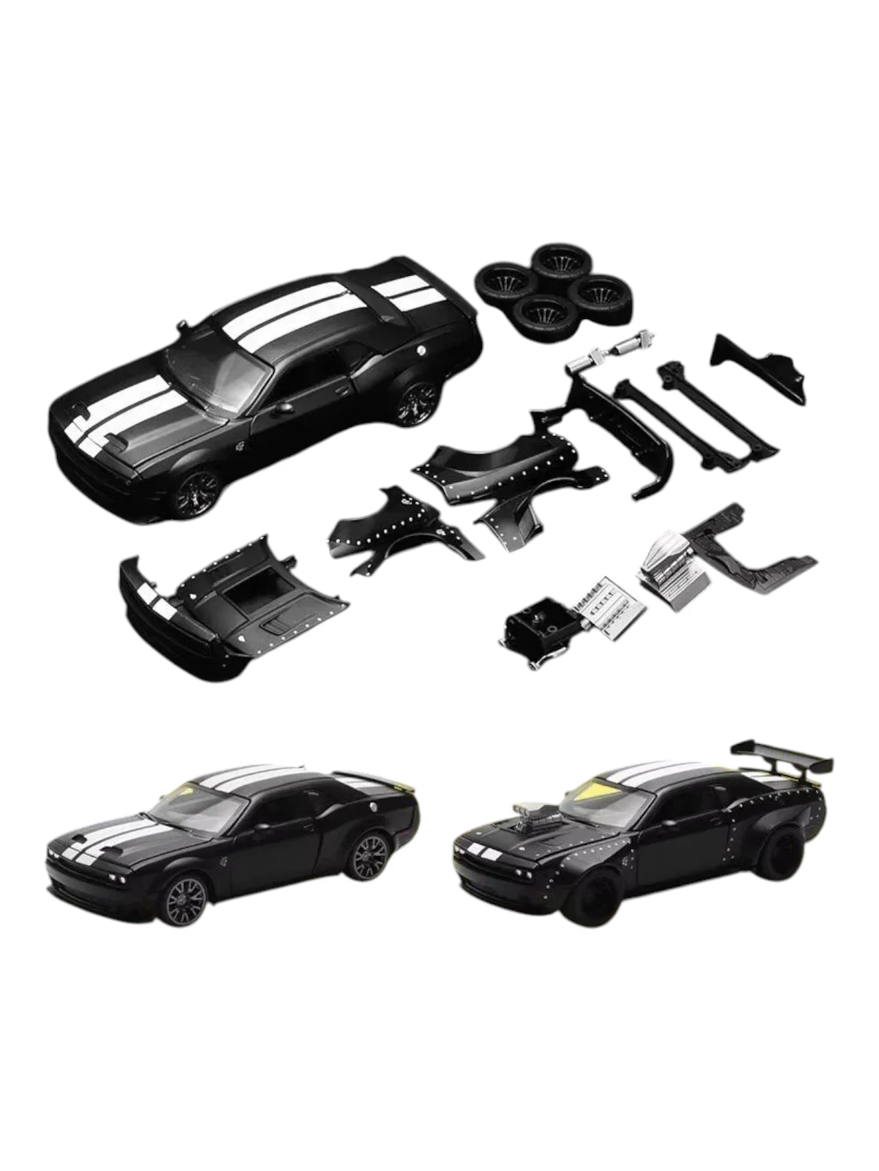 CCA Choice Quality Series 2022 Dodge Challenger SRT Jailbreak Car Tuning 1:36 Scale - Image 4