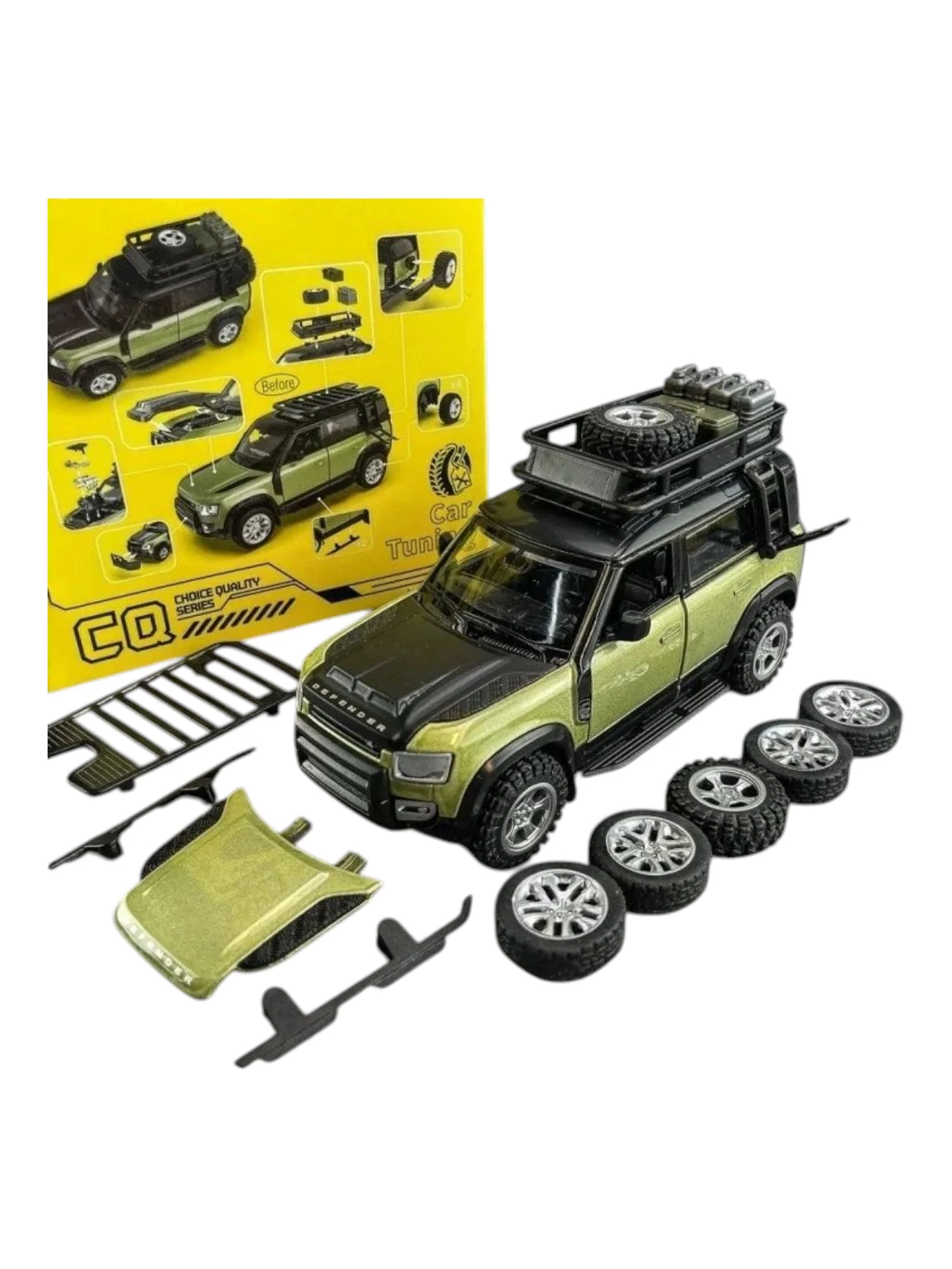 CCA Choice Quality Series Land Rover Defender 110 Car Tuning 1:43 Scale - Image 9
