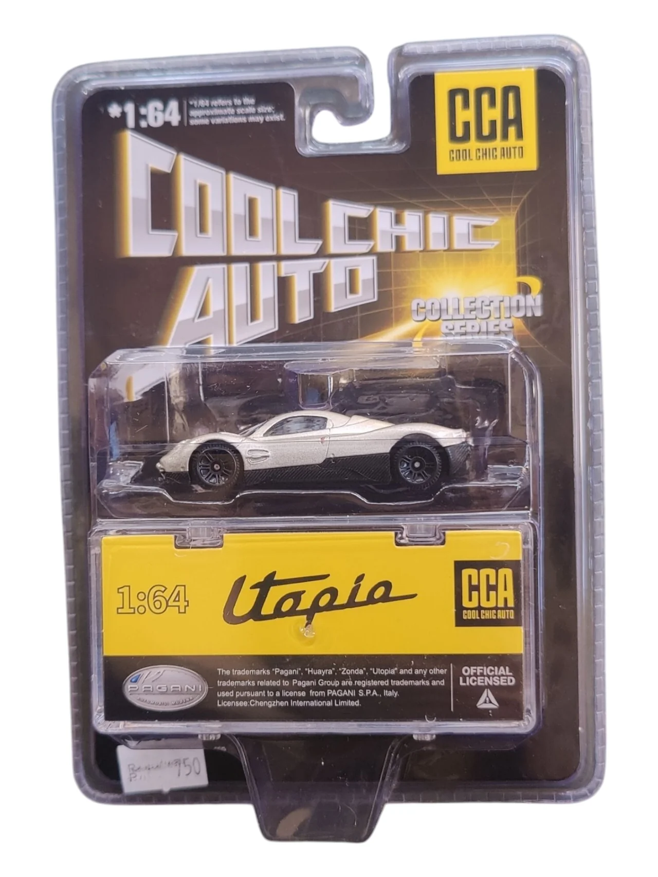CCA Collection Series Pagani Utopia 1:64 Scale (With Acrylic Case) - Image 2