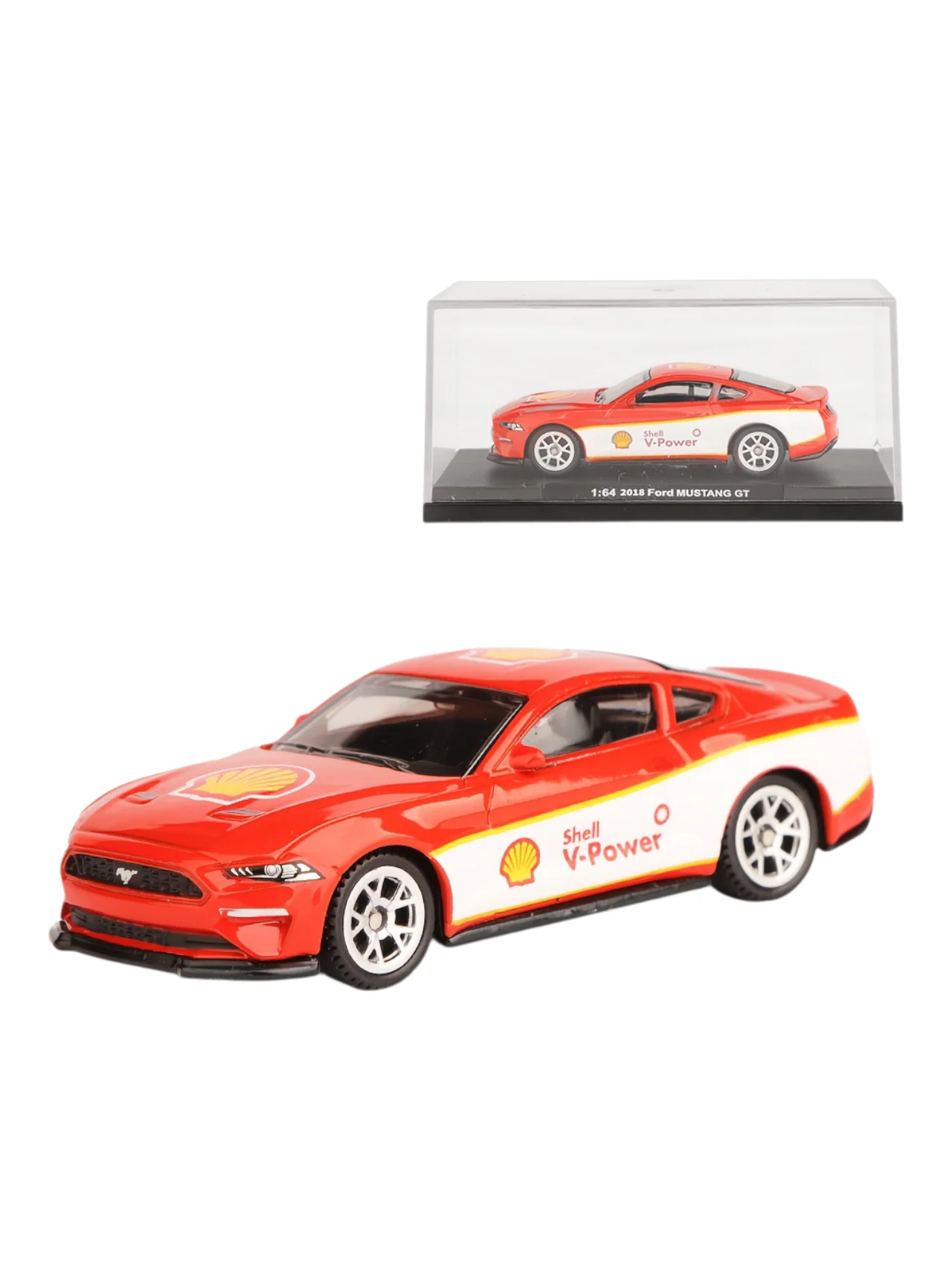 CCA 2018 Ford Mustang GT 1:64 Scale (WITH ACRYLIC CASE)