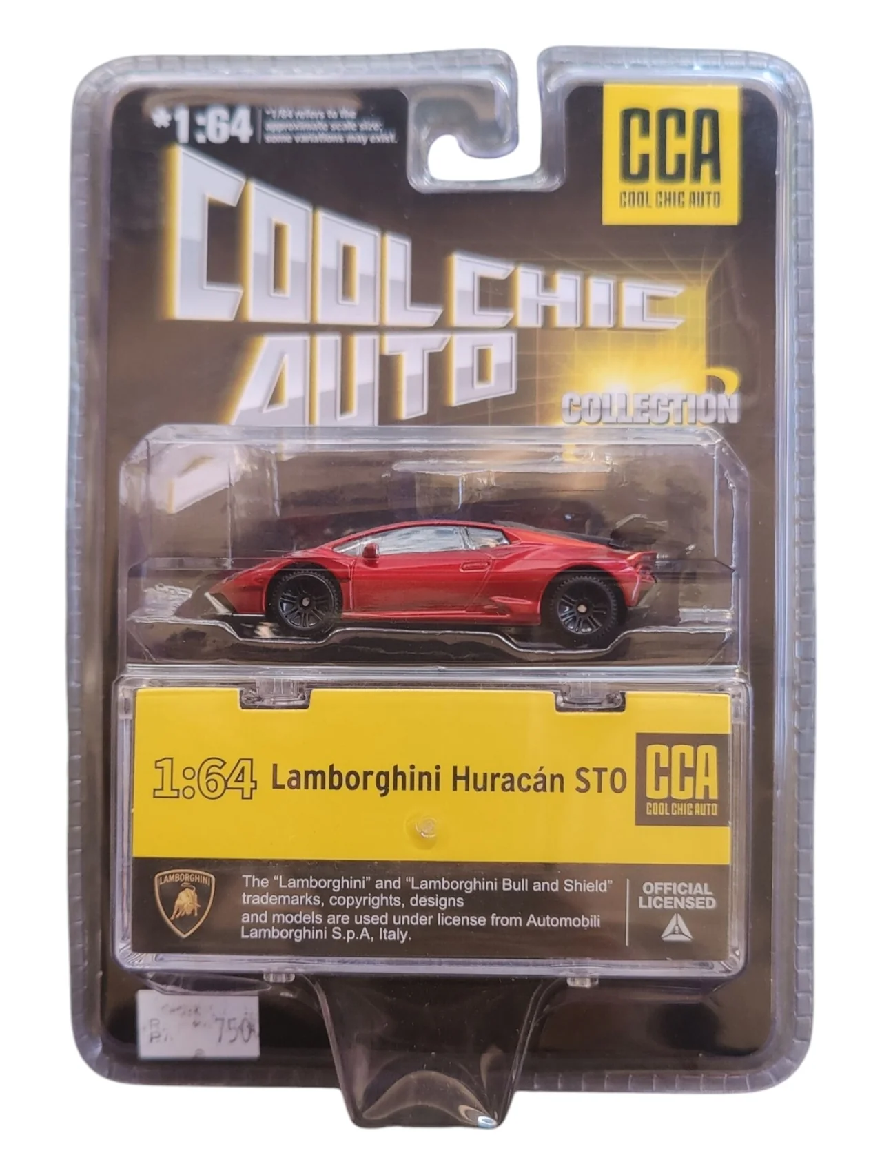 CCA Lamborghini Huracan STO Collection Series 1:64 Scale (With Acrylic Case) - Image 2