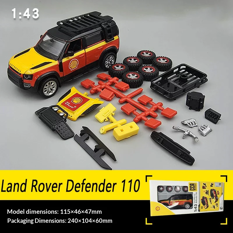 Cca Land Rover Defender 110 2 In 1 Car Tuning Imported 1:43 Scale