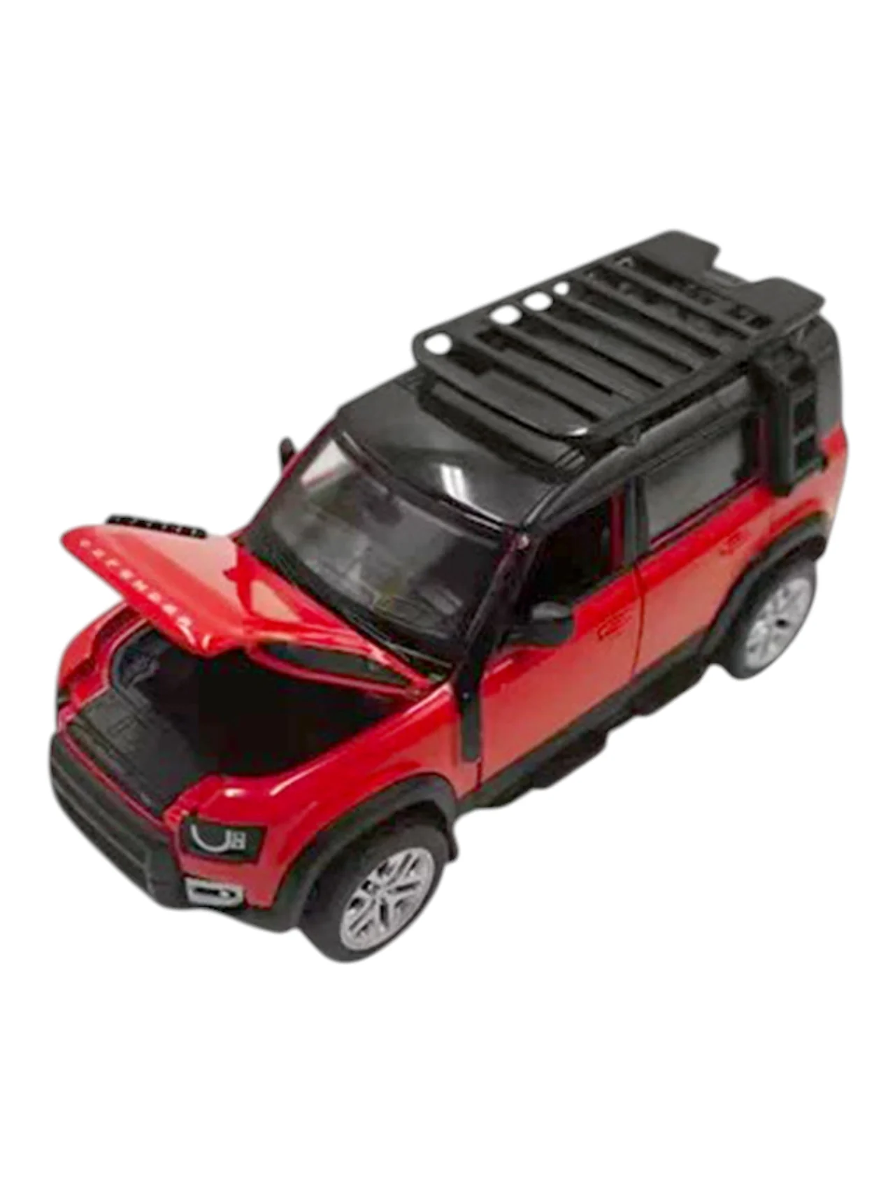 CCA Official Licensed Land Rover Defender 110 Diecast Model Car 1:43 Scale with Car Tuning Kit - Image 4