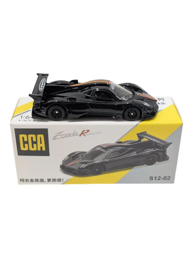 CCA Pagani Zonda R Revolution Black 1:64 Scale Diecast