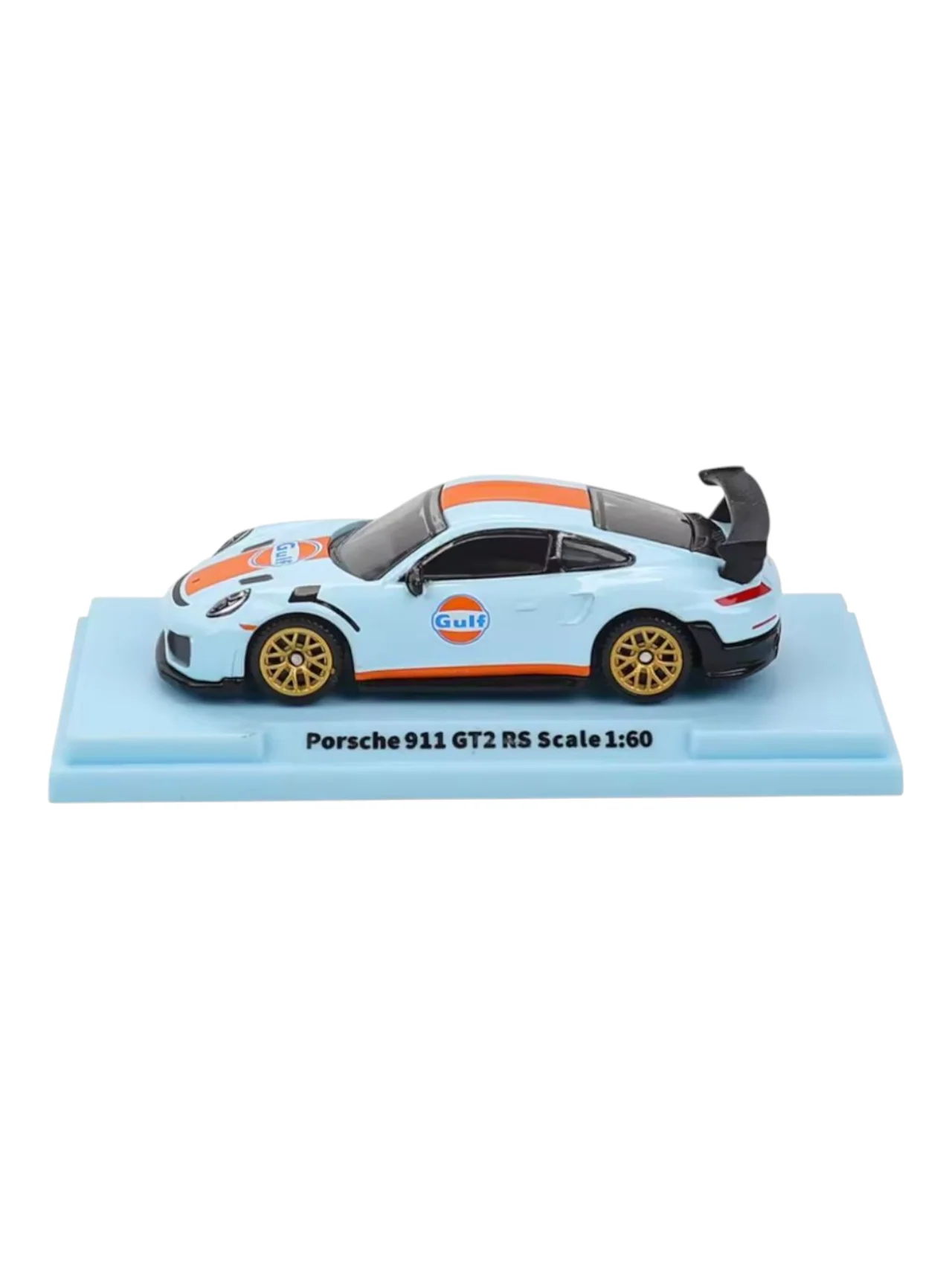 CCA Gulf Porsche 911 GT2 RS 1:60 Scale Diecast (With Acrylic Case) No 014 - Image 2