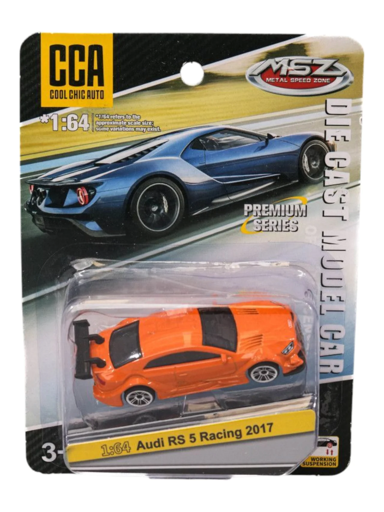 CCA Premium Series Audi RS 5 Racing 2017 1:64 Scale