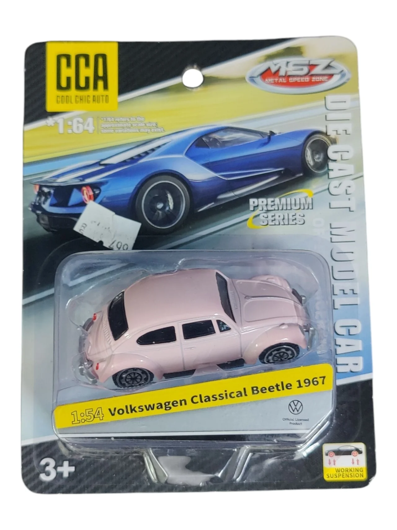 CCA Premium Series Volkswagen Classical Beetle 1967 1:54 Scale - Image 2