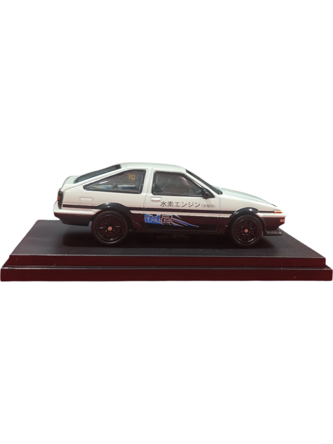 CCA Toyota ae86 sprinter Die-cast scale model car 1:55 Scale with acrylic case - Image 3