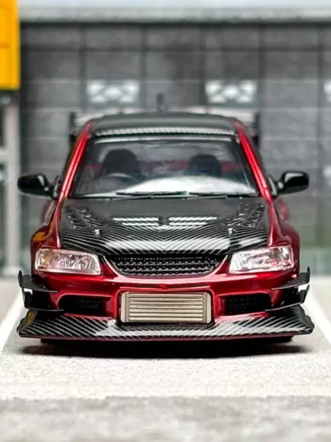CM Model Mitsubishi Lancer Evolution IX Premium Diecast 1:64 Scale (With Acrylic Case) - Image 7