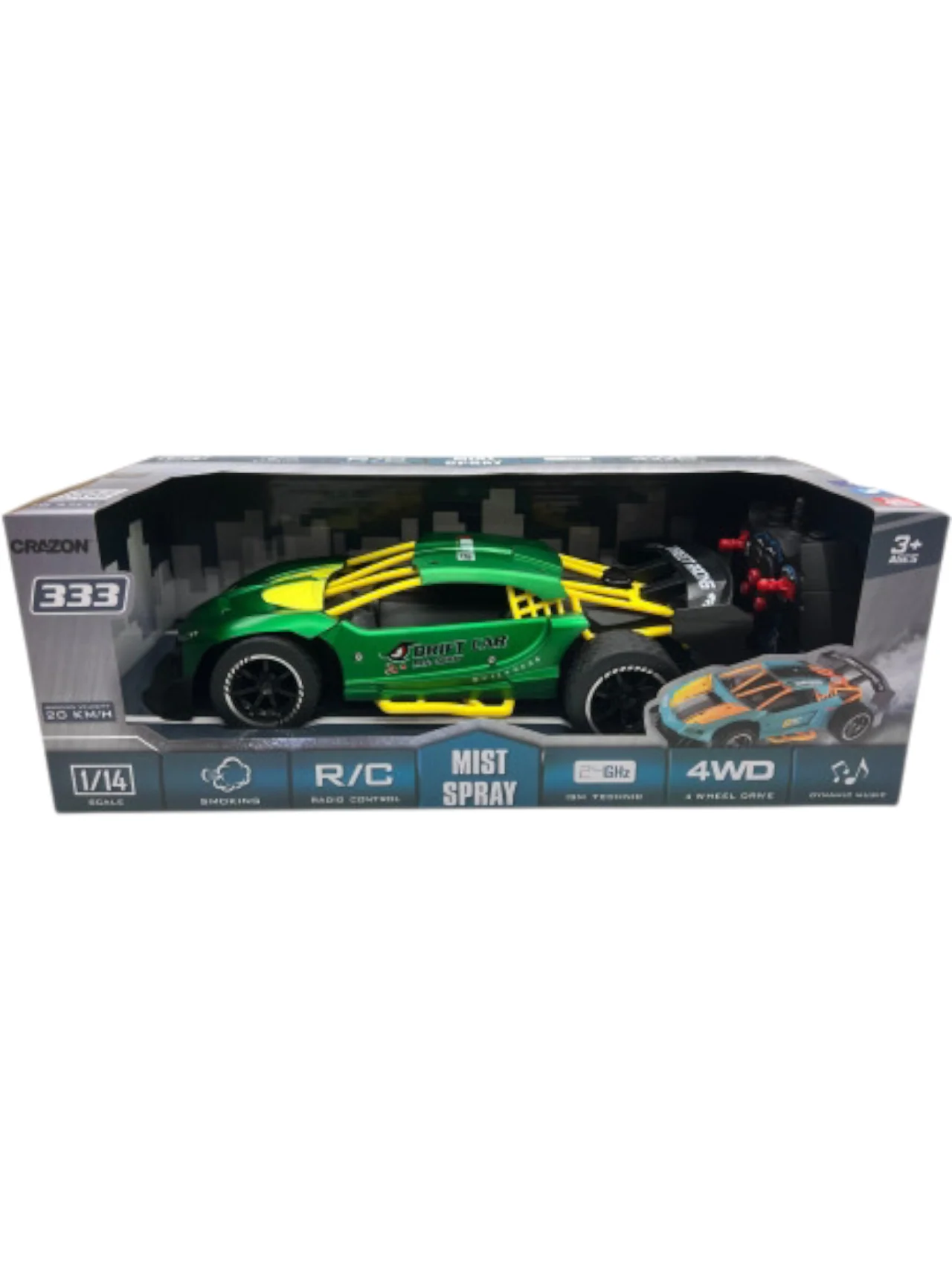 Crazon Remote Control (RC) Mist Sprayer 1:14 Scale - Image 8