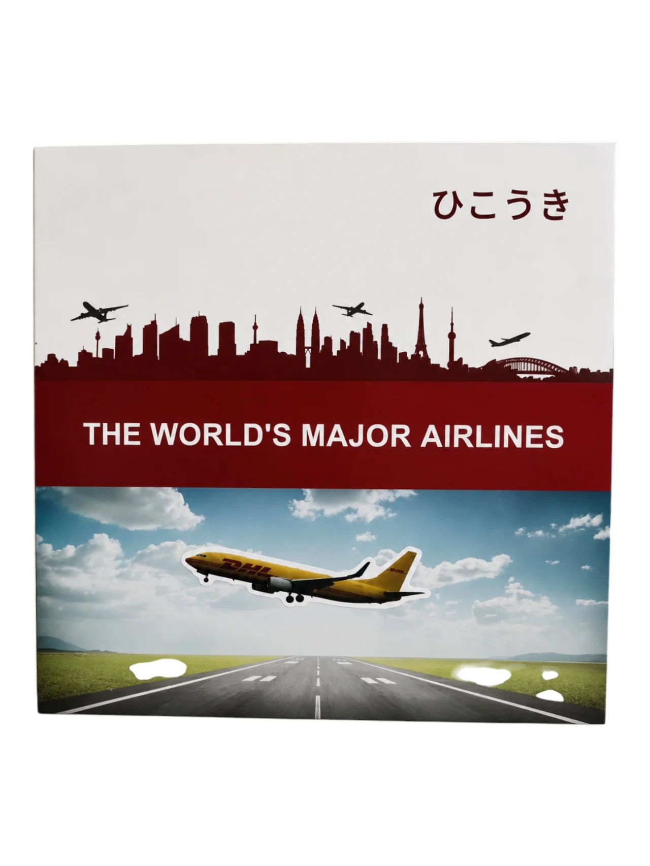 DHL Cargo Aircraft 1/400 Simulation Diecast Boeing 737 800 Diecast & Toy vehicles - Image 2