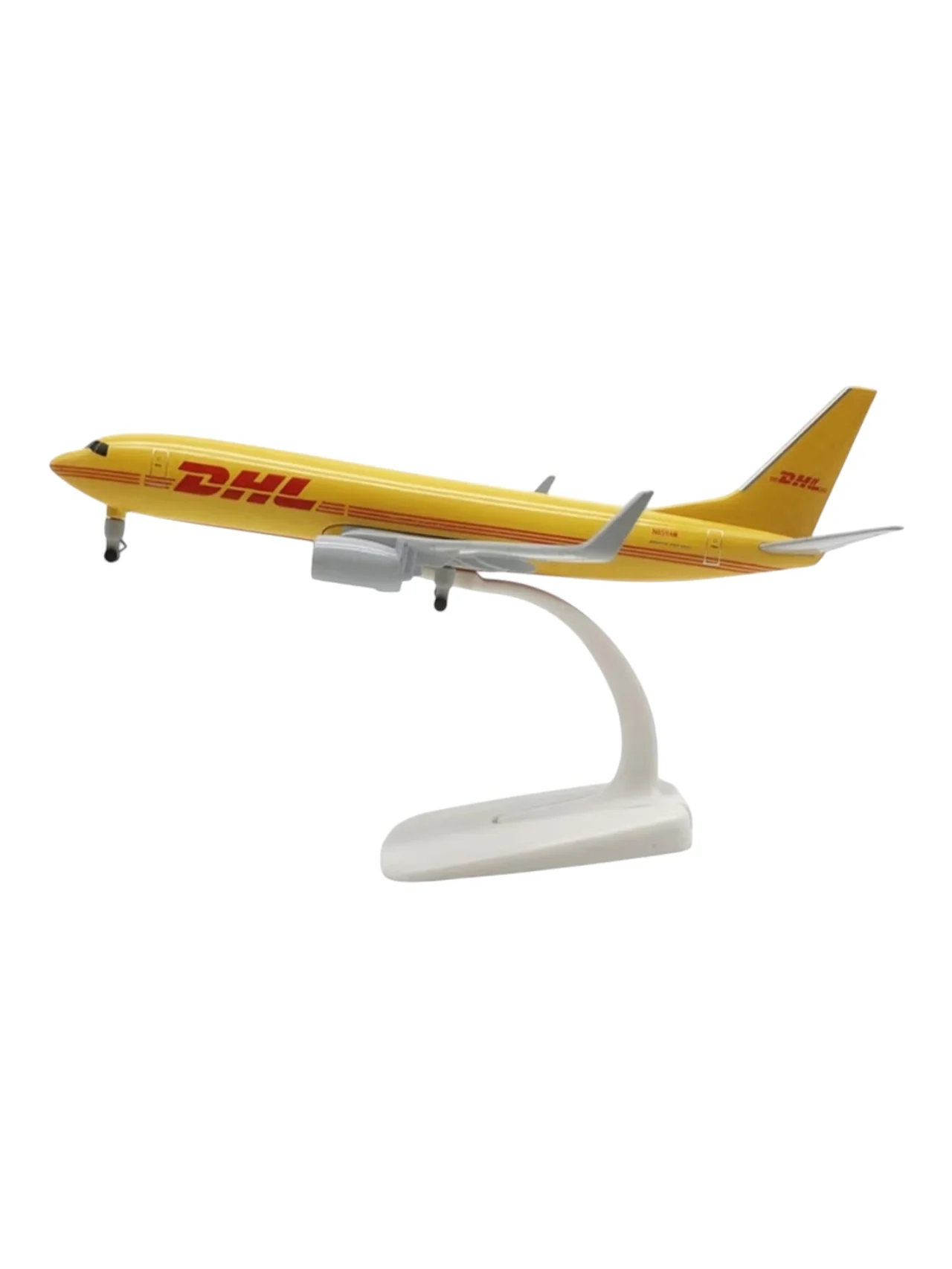 DHL Cargo Aircraft 1/400 Simulation Diecast Boeing 737 800 Diecast & Toy vehicles - Image 4
