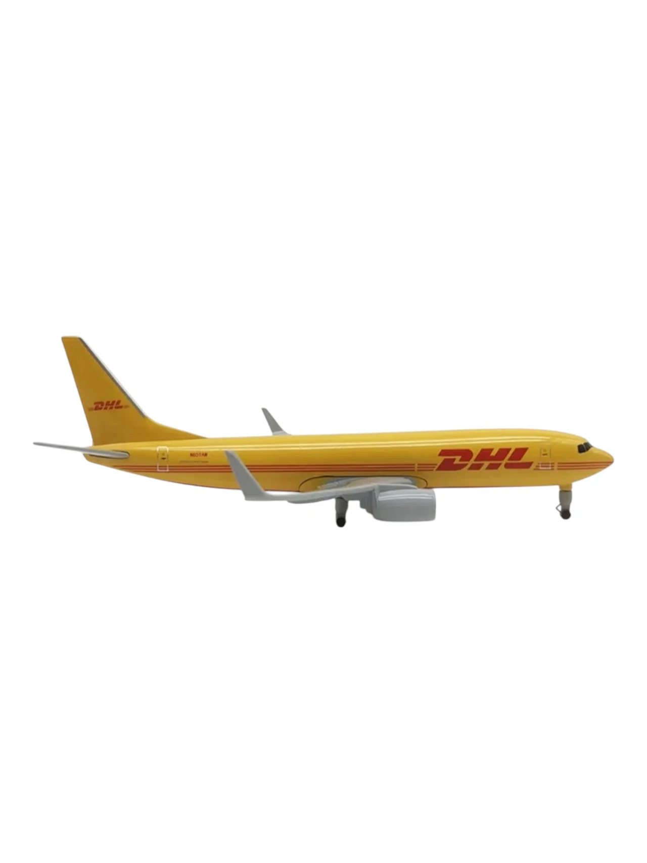 DHL Cargo Aircraft 1/400 Simulation Diecast Boeing 737 800 Diecast & Toy vehicles - Image 5