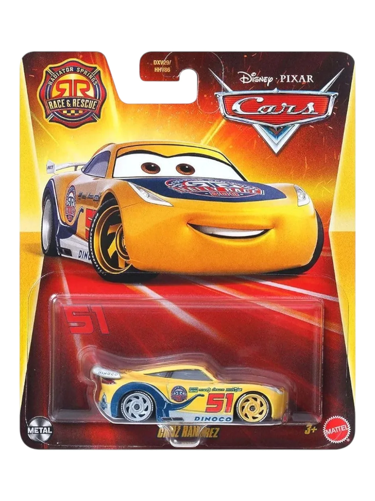 Disney Pixar Cars Cruz ramirez dinoco 51 1:64 Scale