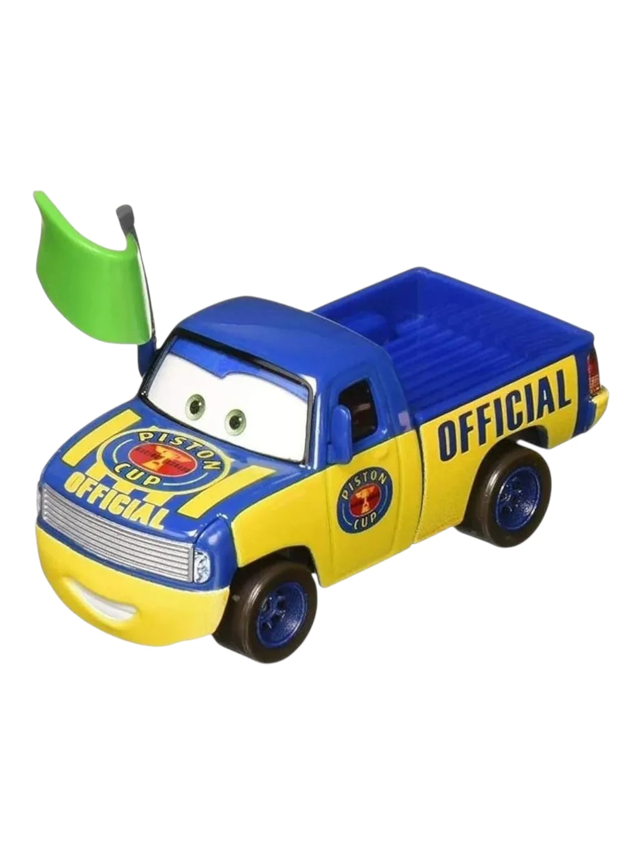 Disney Pixar Cars dexter hoover with green flag 1:64 Scale - Image 2