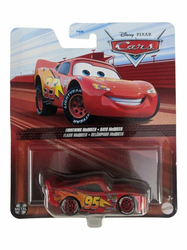 Disney Pixar Cars Lightning McQueen #95 Metal Diecast Car – Mattel 1:64 Scale