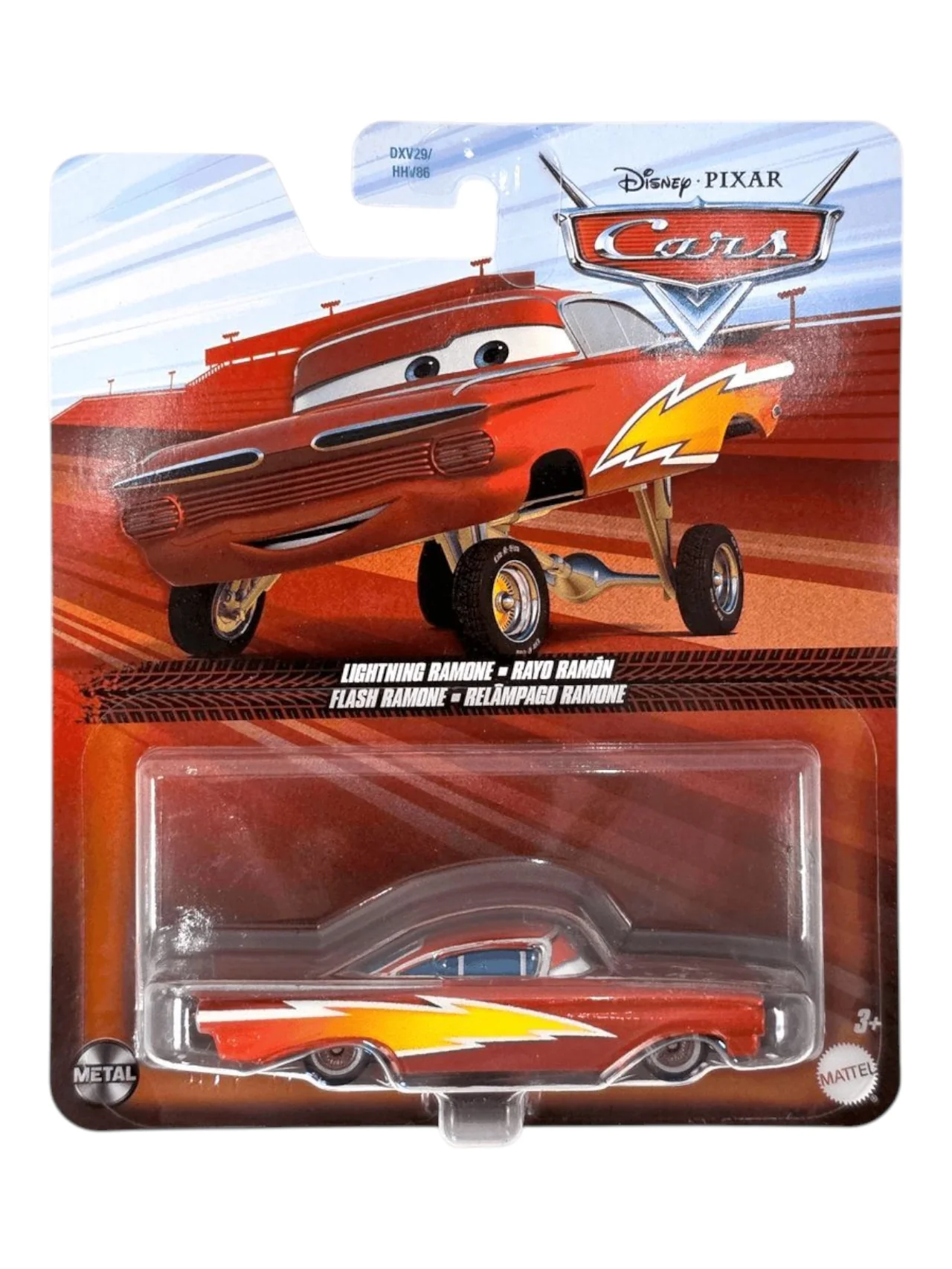 Disney Pixar Cars lightning ramone-rayo ramon flash ramone-relampago ramone 1:64 Scale