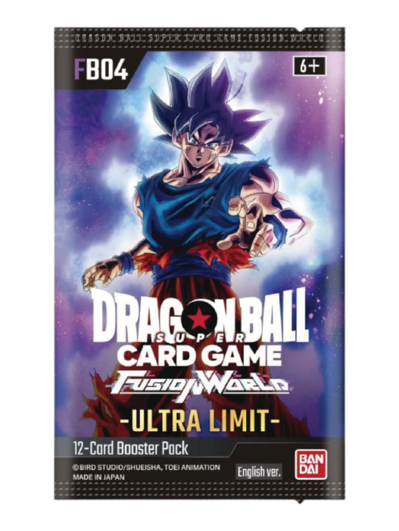 Dragon Ball Super Beyond The Limits FB04 Booster Pack (Japanese)